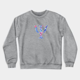 Psi Tropical Letter Crewneck Sweatshirt